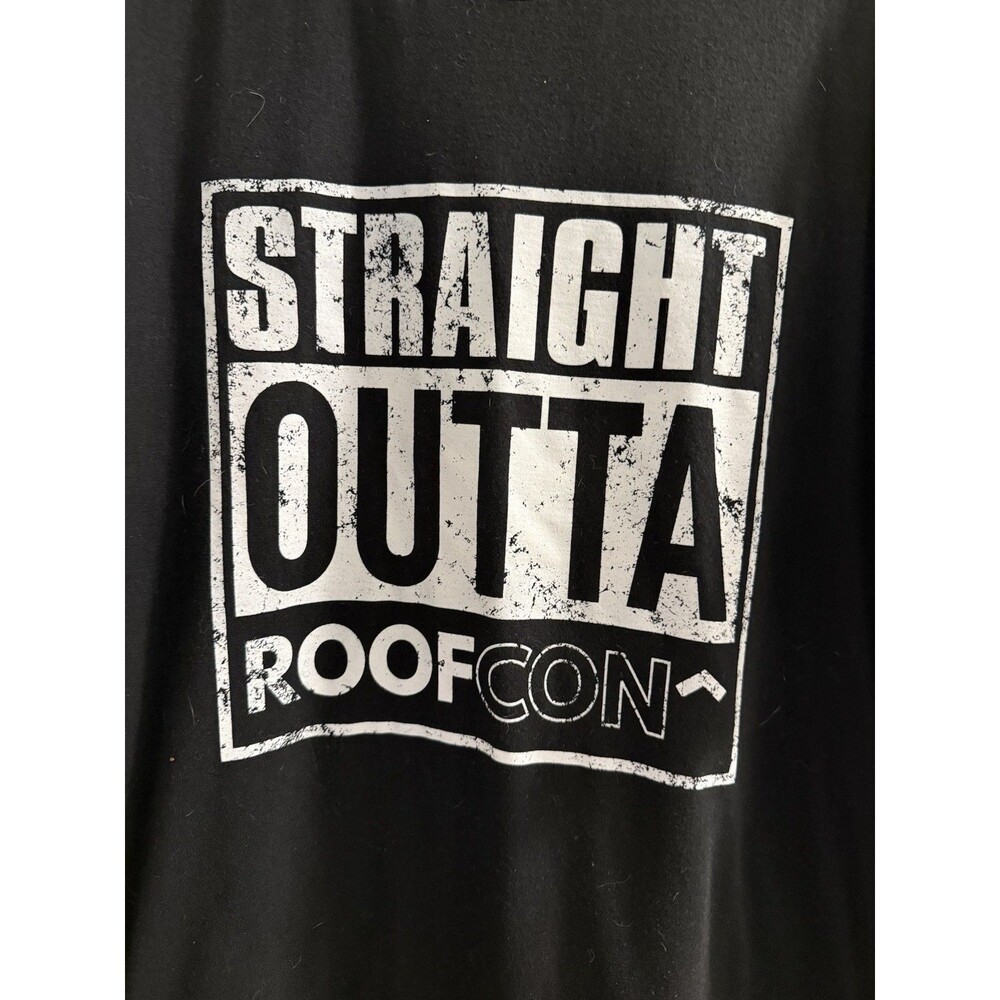 Next Level Straight Outta RoofCON RC4 Graphic T-Shirt Black XL